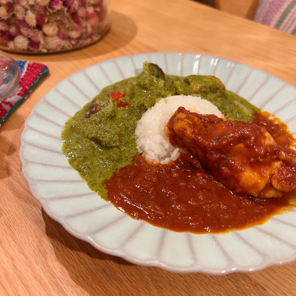 スパイス料理の写真