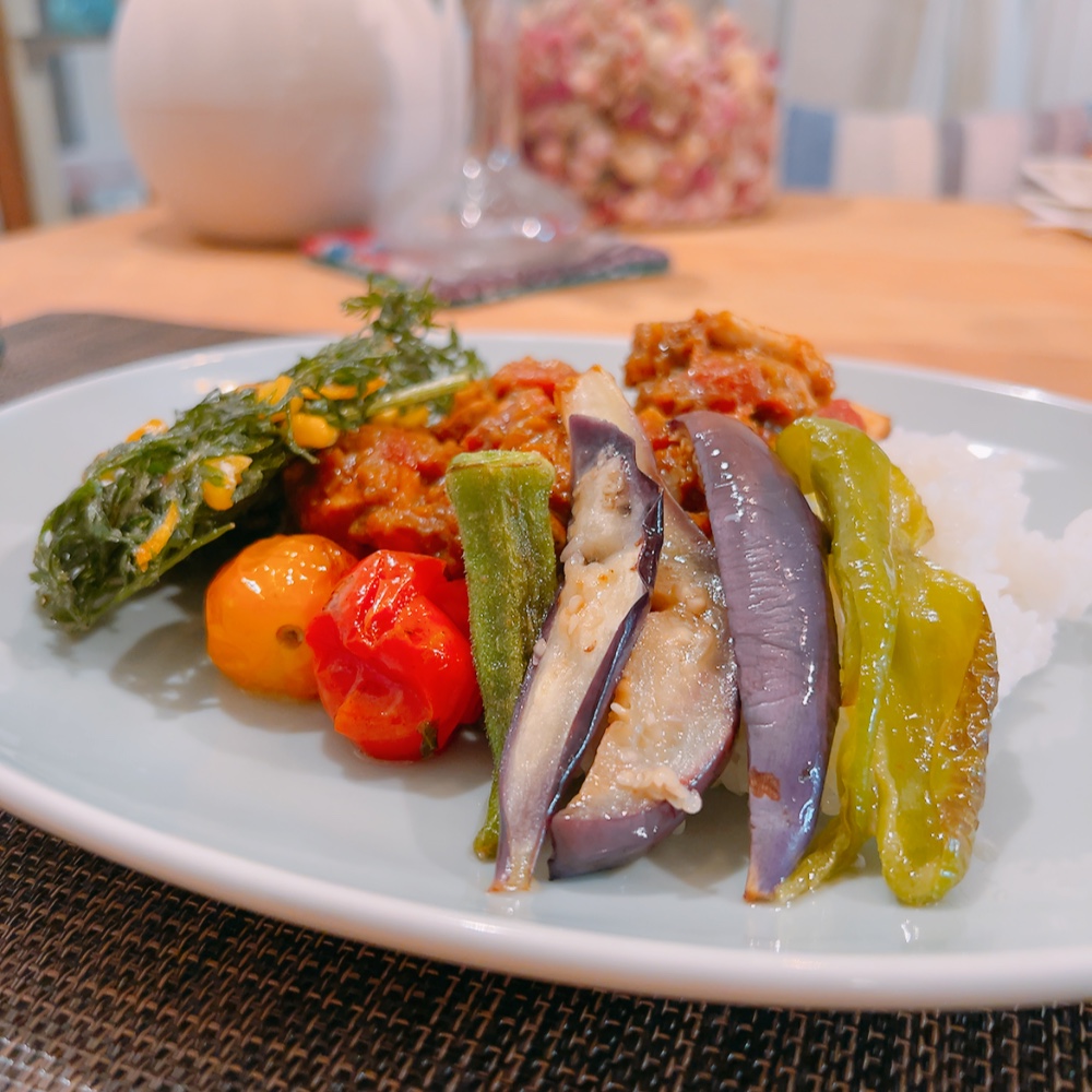 スパイス料理の写真